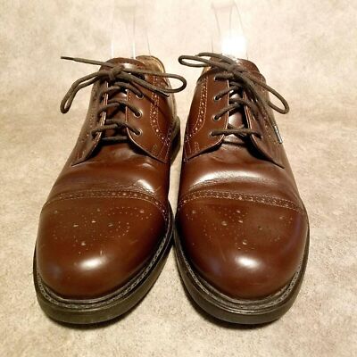 Aerosoles Mens Sz 10 Brown Leather Lace Up Dress Shoes Aerosoles Mens Sz 10 Brown Leather Lace Up Dress Shoes | eBay main image 2