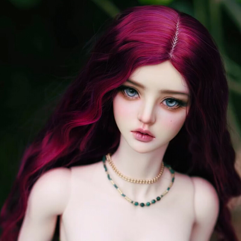 1/3 BJD Doll Girl Women Resin Bare Ball Jointed Body Eyes + Face Makeup DIY GIFT