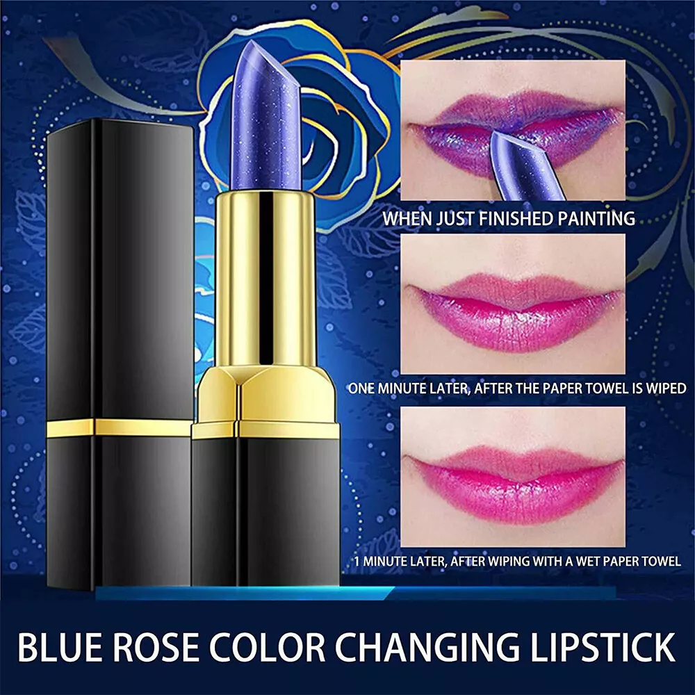 Blue purple clearance lipstick