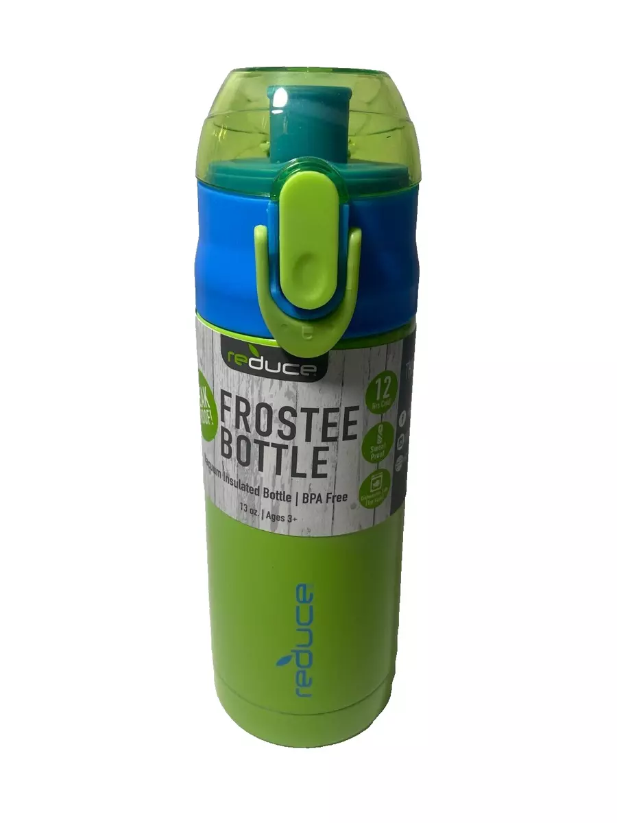 Reduce Stainless Steel Insulated Kids FROSTEE Water Bottle, 13oz Green BPA  free