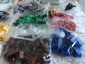 2 Combined LEGO 3844 Creationary Game Retired 95-99% Complete Set