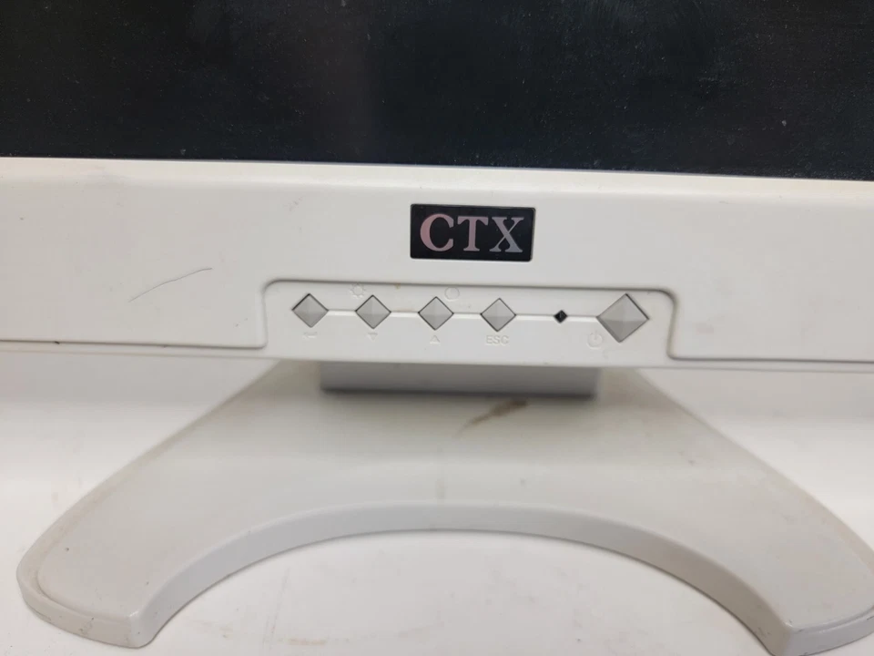 CTX S500 LCD 15" Monitor with Power Adapter Turns On  - Image 4 of 4