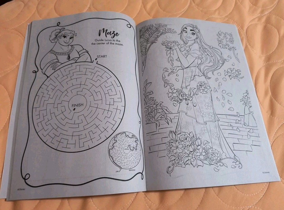 Disney Encanto Jumbo Coloring & Activity Book with Tear/Share Pages