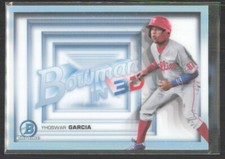 2022 Bowman Chrome in 3-D! Yhoswar Garcia #B3D-3