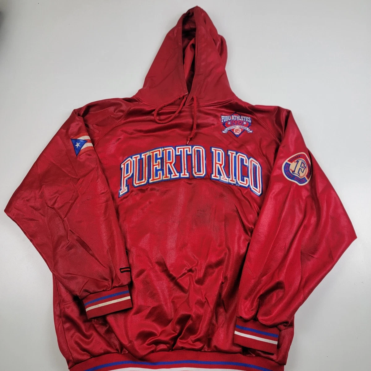 Red fubu best sale hoodie