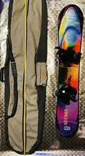 ECHOES 130SE H2O SNOWBOARD W TAG STILL RECREATION W ATHALON XL ZIPPER BAG HANDLE