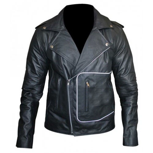 Greaser style hotsell leather jacket