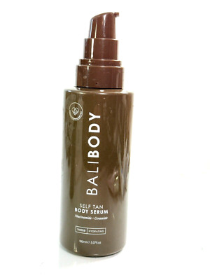 BALIBODY  Self Tan Body Serum Tinted Hydrating 5.07 fl oz No Cap