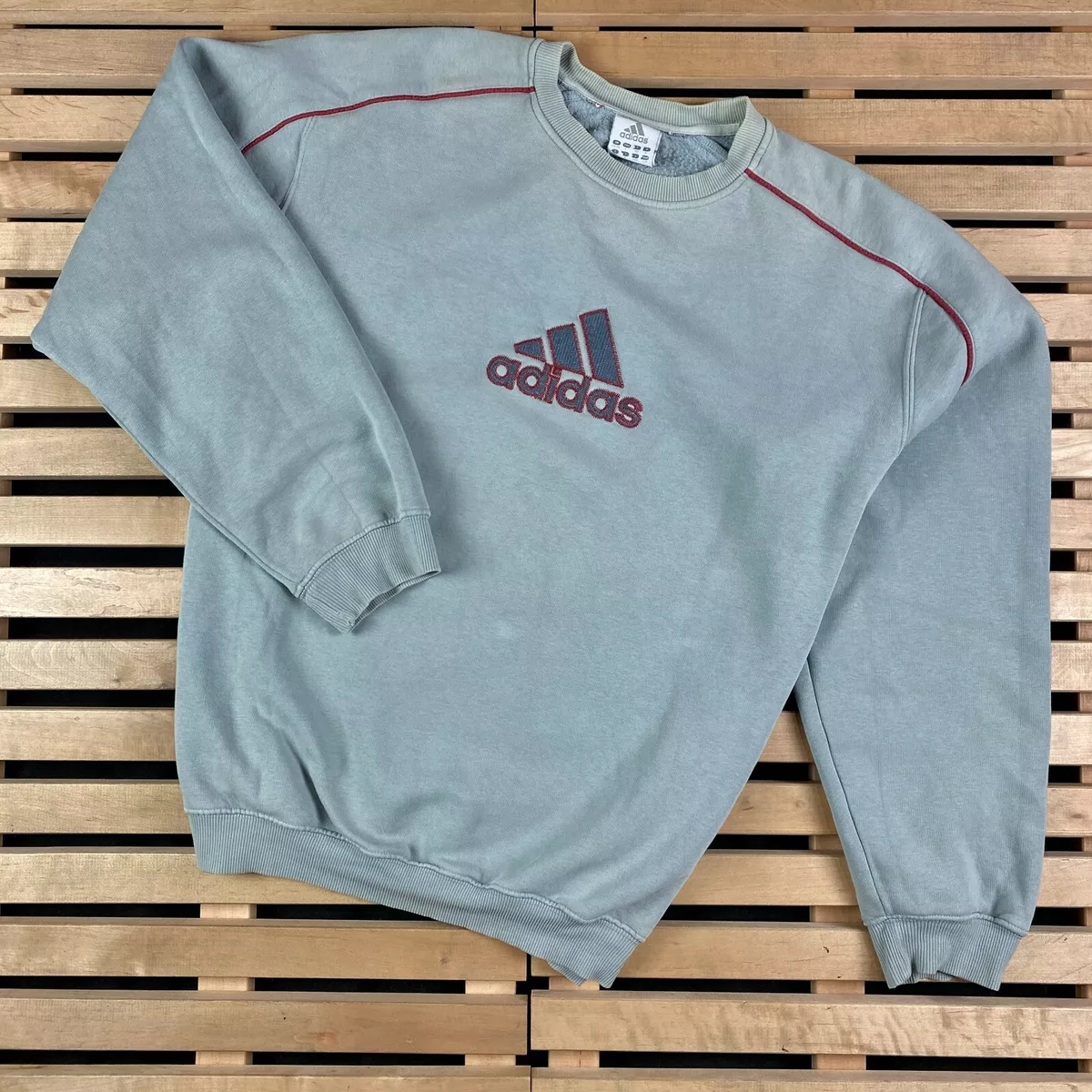 Adidas vintage top sweatshirt mens