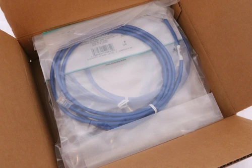 Lot of 10 Panduit Pan-Net 6 ft Blue Stranded CAT 5e T568A Patch Cord UTPCH6BUY