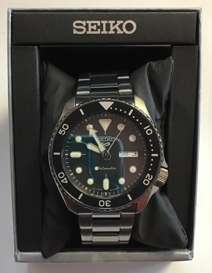 distrikt uudgrundelig guide SEIKO Men's 5 Sport Series Black Stainless Steel Automatic WATCH SRPD65 | eBay distrikt uudgrundelig guide SEIKO Men's 5 Sport Series Black Stainless Steel Automatic WATCH SRPD65 | eBay