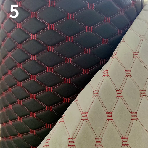 Hágalo usted mismo Tela de imitación de cuero Diamante Grueso Acolchado Esponja Parte posterior Material interior del automóvil - Imagen 6 de 33