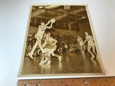 Vtg Boyden High School Salisbury vs High Point NC Boys Basketball Court Photo