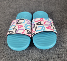 UNDER ARMOUR KIDS UA G ANSA GRAPHIC SLIDES 3024439 302 BLUE SIZE 5Y