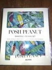 Posh Peanut Infant Swaddle + Beanie Set NWT Wave Surf Boards Multi Colors
