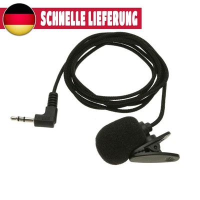 Durable Mini Wired Lavalier Microphone Portable Useful for Audio Video Recording