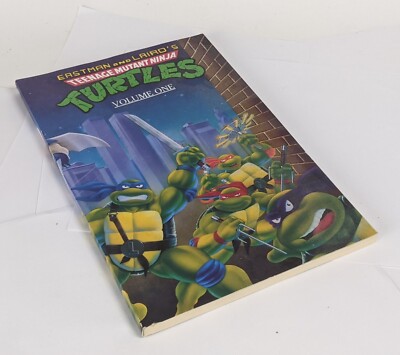 1991 Teenage Mutant Ninja Turtles Graphic Novel Volume 1 Unused