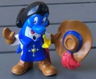 Figurine Dolfi Mousquetaire Novotel 2000, Pub, Publicitaire