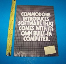 Commodore Computer Plus/4 Print Advertisement Vintage 1984 Commodore Ad