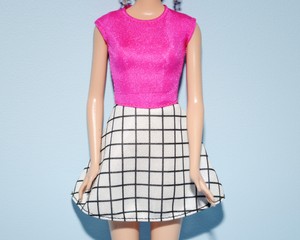 pink barbie skirt