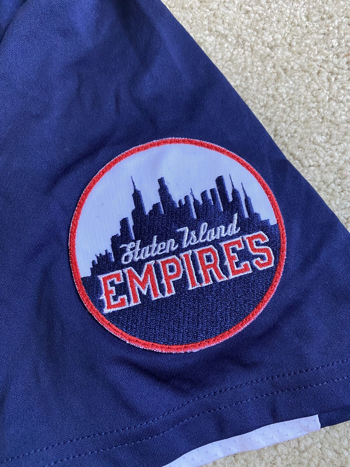 BASEBALL JERSEY Staten Island Empires 2020 Season Blue XL NEW eBay