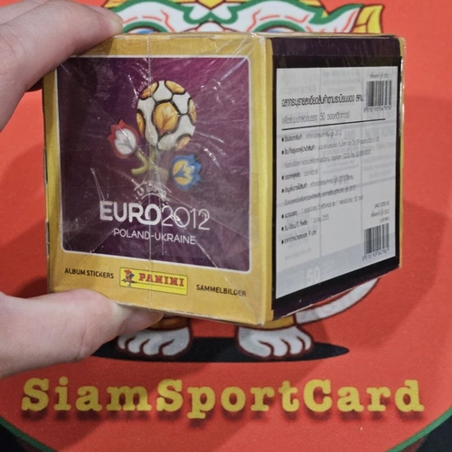Stickers Panini Euro 2012 1 boîte (50 paquets) pour collection