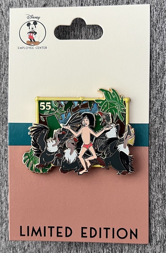 D23 DEC DISNEY MOWGLI BUZZY DIZZY FLAPS ZIGGY JUNGLE BOOK 55th