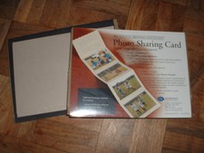 2 Creative Memories Tan Photo Sharing Cards 4x6 Photo Mounting Sleeves NIP