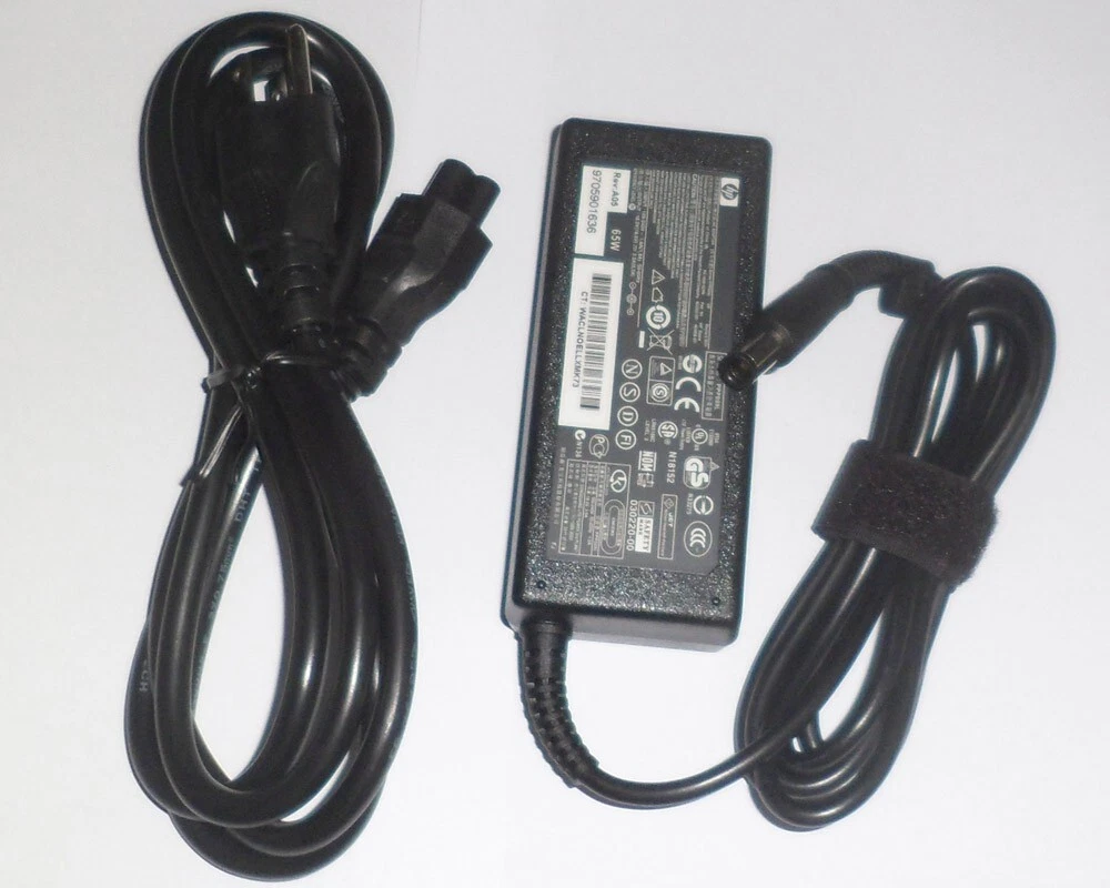 HonzcSR Adattatore AC/DC Compatibile Per HP G50 G60 G61 G70 G71 G71-340US G56-129WM G56-129 G62-355DX G70-120EA G70-120EM G70-212EM G60EM G60-2EM G70-22 13EM Charger Power Supply Cord Cable - Foto 7