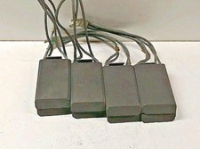 LOT OF 4 NEW OLD STOCK HELWIG .875" X 1.50" X 3.25" CARBON BRUSHES 10-871595