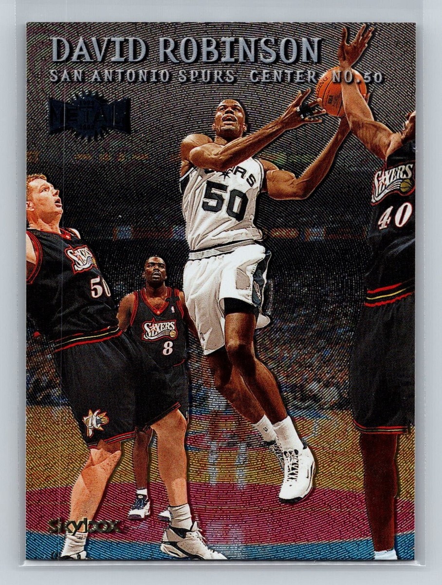 David Robinson 2000 Fleer/Skybox Metal #3 - NBA San Antonio Spurs