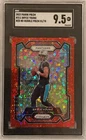 2023 Panini Prizm Bryce Young Rookie No Huddle Red Disco /70 SGC 9.5 🔥🔥🔥