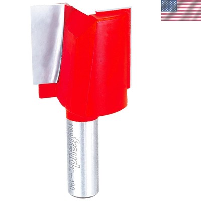 Carbide Tip Double Flute Straight Bit, 1-1/2'' Dia for CNC & Hand Routers