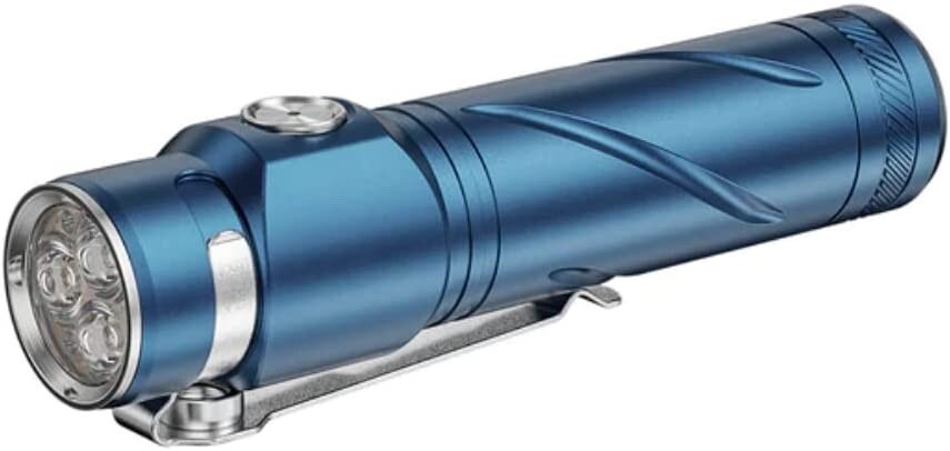 RovyVon S3 Pro - Torcia elettrica EDC da 2800 lumen, ricaricabile, super luminosa, USB-C, compatta, ad alta luminosità, torcia da lavoro con magnete (verde