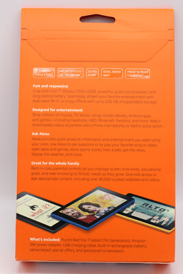 Amazon Fire Tablet With Alexa 7