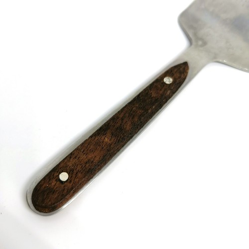 Vintage 70s Cake Slice. Rosewood And Stainless Steel. Retro Kitchen Utensils. - Picture 2 of 5