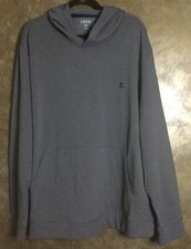 IZOD Mens Micro Fleece Lightweight Hoodie With Pockets-Size 2XL