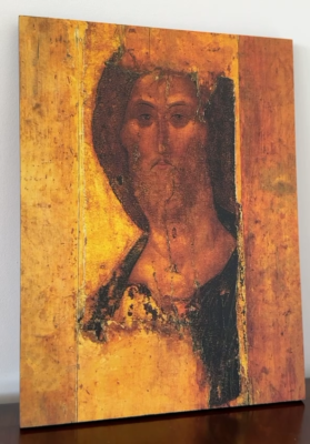 Christ Pantocrator Icon Andrei Rublev Zvenigorod Savior Orthodox