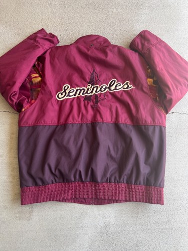 Y2K Vintage Nike Team Sports Florida State University "Seminoles" Jacket - Picture 2 of 10