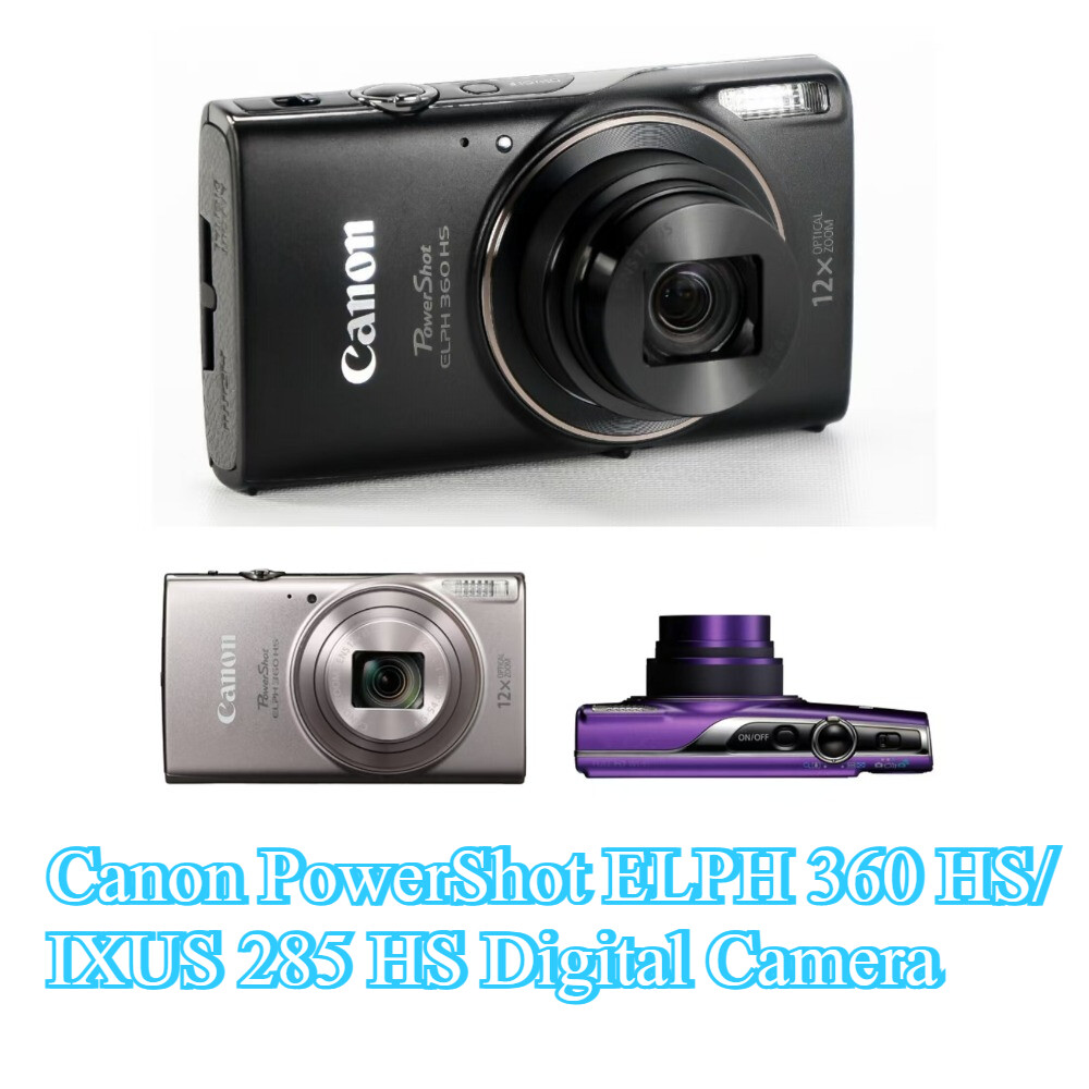 Canon PowerShot ELPH 360 HS/ IXUS 285 HS Digital Camera Built-in