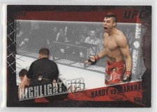 2010 Topps UFC Series 4 Highlight Reel Silver /188 Dan Hardy vs Rory Markham 3o2