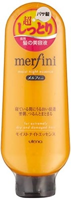 Utena Merfini Moist Night Essence N 160g Leave-In Hair Treatment Serum Japan