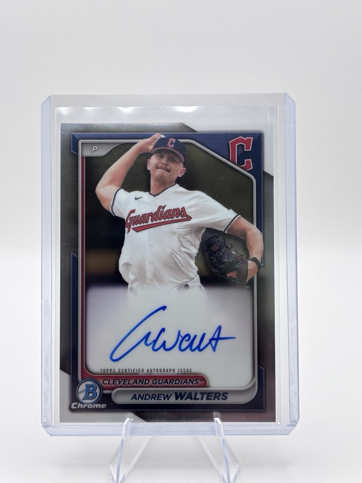 2024 Bowman Chrome - Prospect Autographs Andrew Walters #CPA-AW (AU, RC)