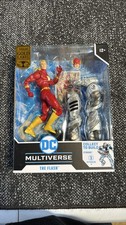 McFarlane DC Multiverse Flashpoint The Flash Gold Label Cyborg BAF
