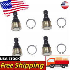New 4 PCS Upper/Lower Ball Joint For Polaris Ranger XP 900 2013-2018