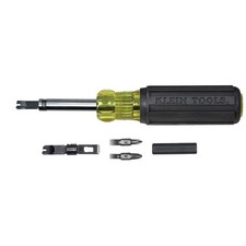 Klein Tools VDV001-081 Multi-Bit Punchdown Screwdriver Bayoneted-Style