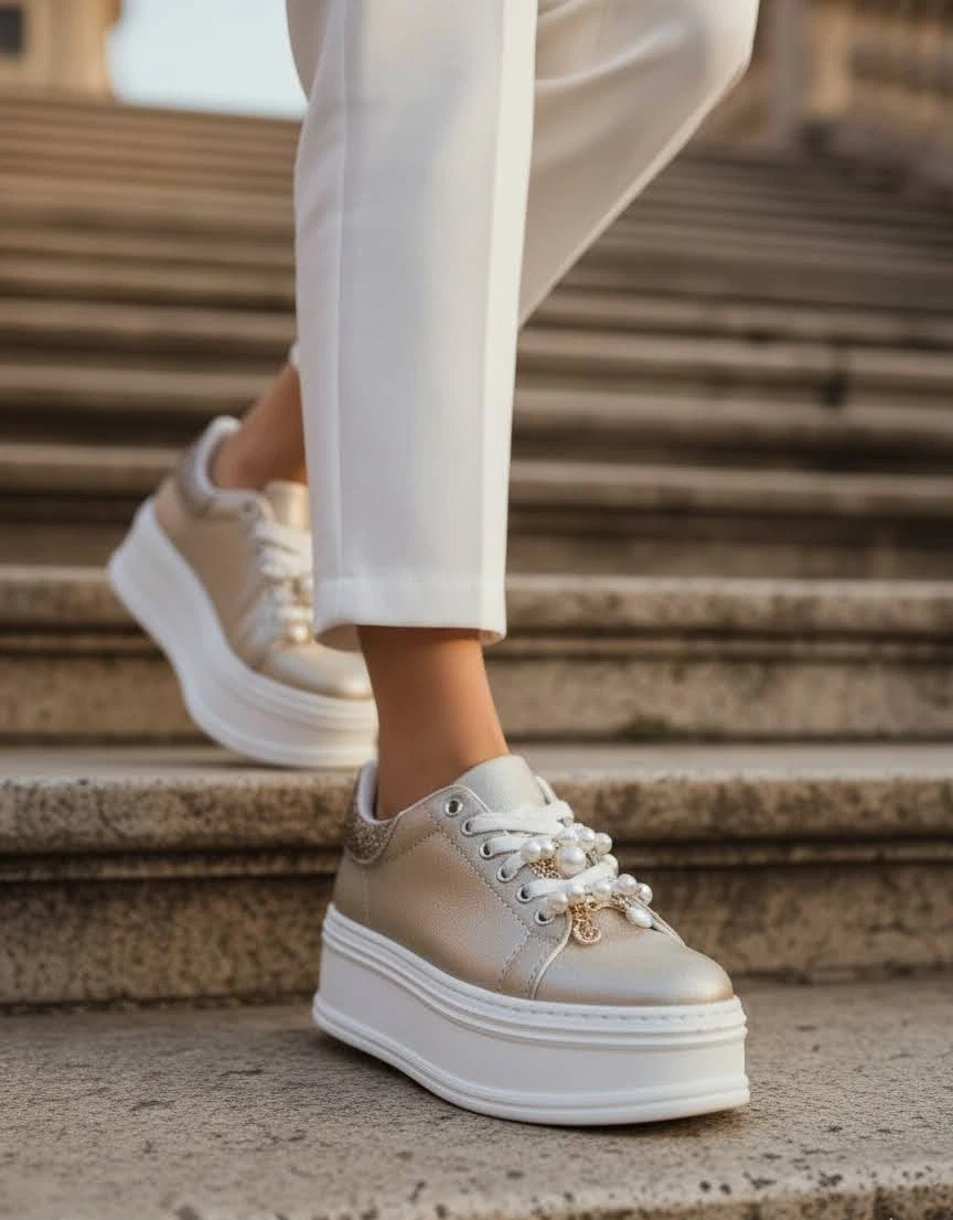 Shoetopia Scarpe Da Ginnastica Donna In Rete: Sneakers Leggere Con Soletta Imbottita, Antiscivolo - 2