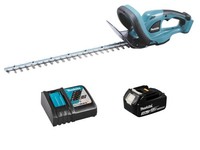 Makita DUH523Z Duh Akku-Heckenschere 18V 52Cm Mit Akku 3 Ah + LadegeräT DC18RC