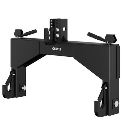 Steel 3 Point Quick Hitch for Category 2 Tractors With 2'' Receiver Hitch 4000Lbs
