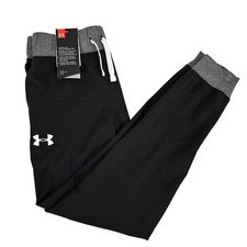 Under Armour Girl's Youth Medium UA Athletic Relaxed Pants Black - Brand New